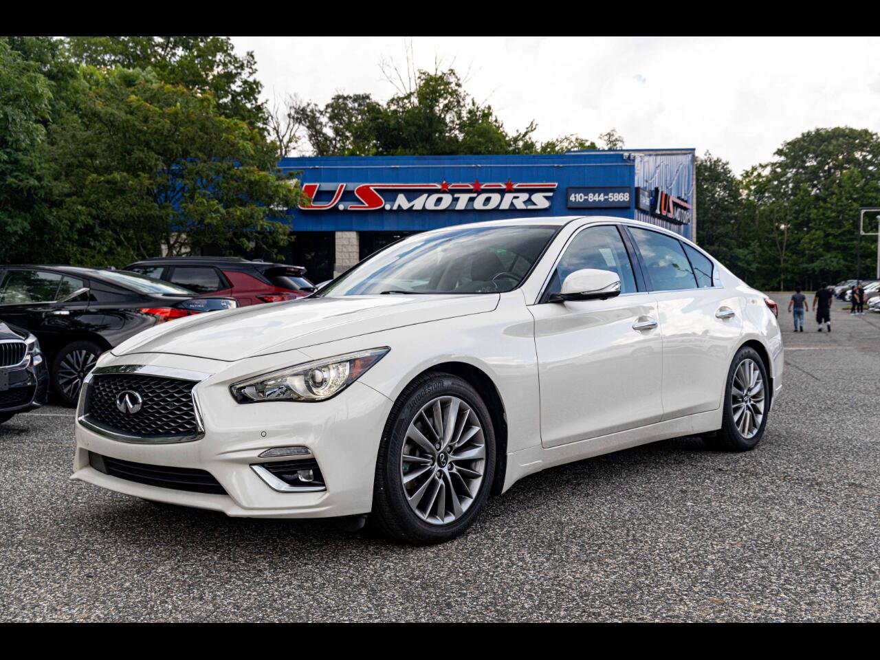 Used 2022 INFINITI Q50 Luxe w/ Cargo Package