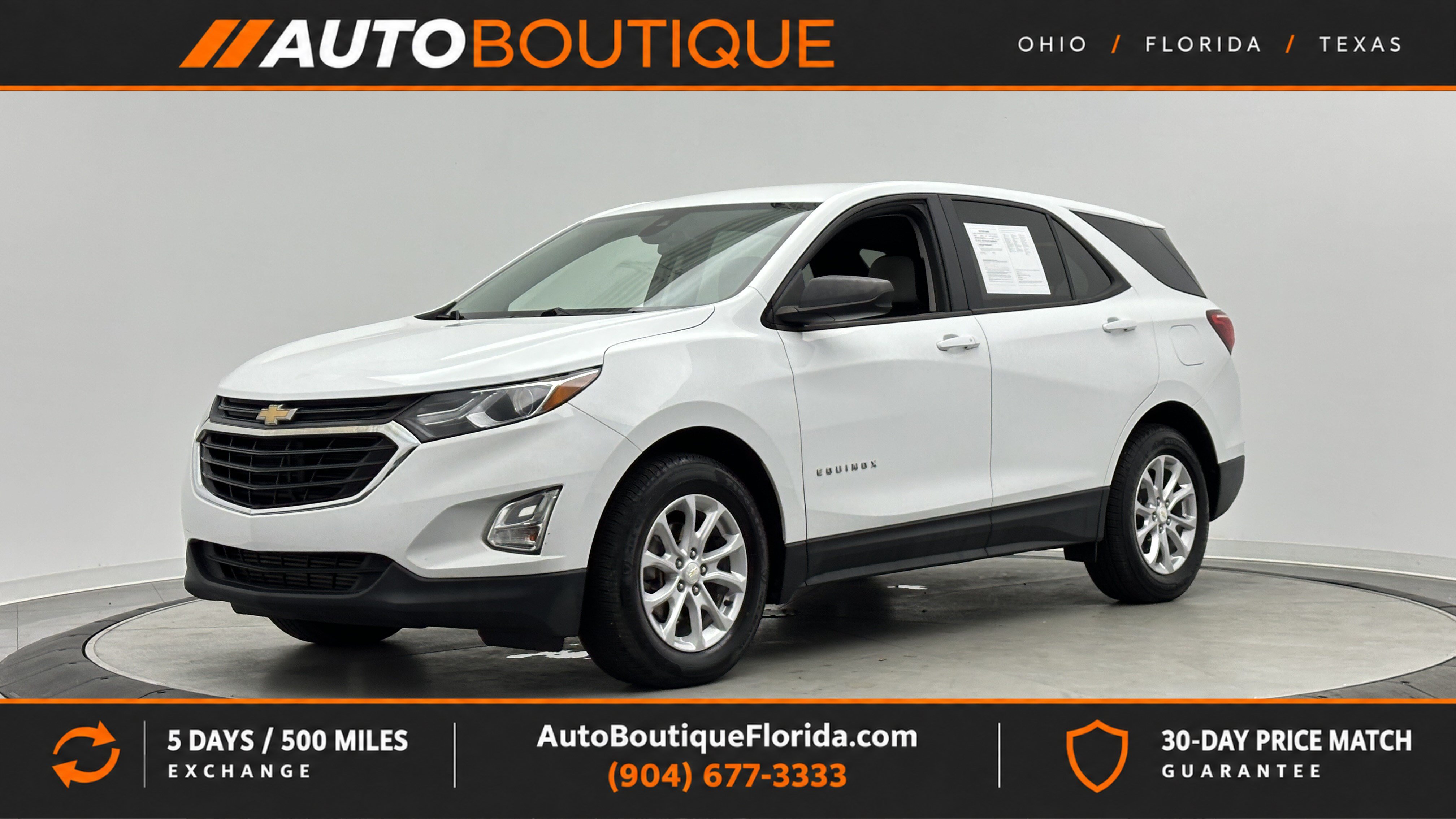 Used 2020 Chevrolet Equinox LS w/ LPO, Cargo Package FWD image 1
