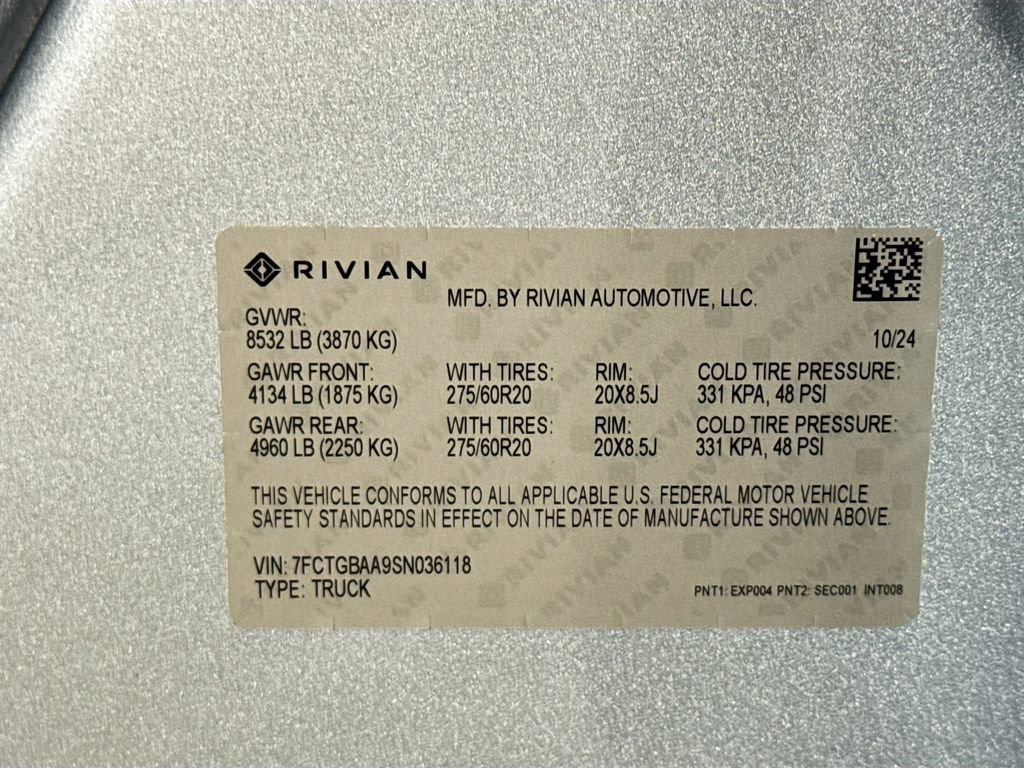 Used 2025 Rivian R1T Adventure AWD/4WD image 41