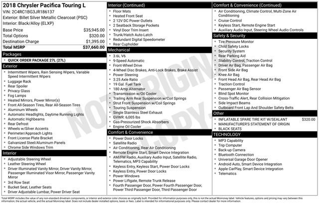 Used 2018 Chrysler Pacifica Touring-L image 15