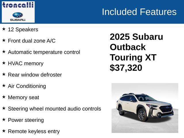 Used 2025 Subaru Outback Touring XT w/ Tech Package 3 image 4