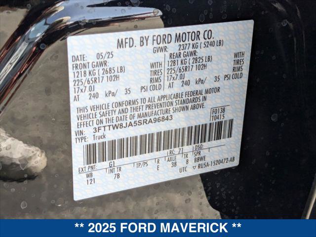 New 2025 Ford Maverick XLT w/ XLT Luxury Package image 21