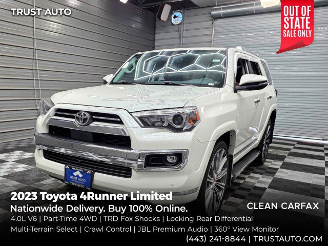 Used 2023 Toyota 4Runner Limited AWD/4WD video 1