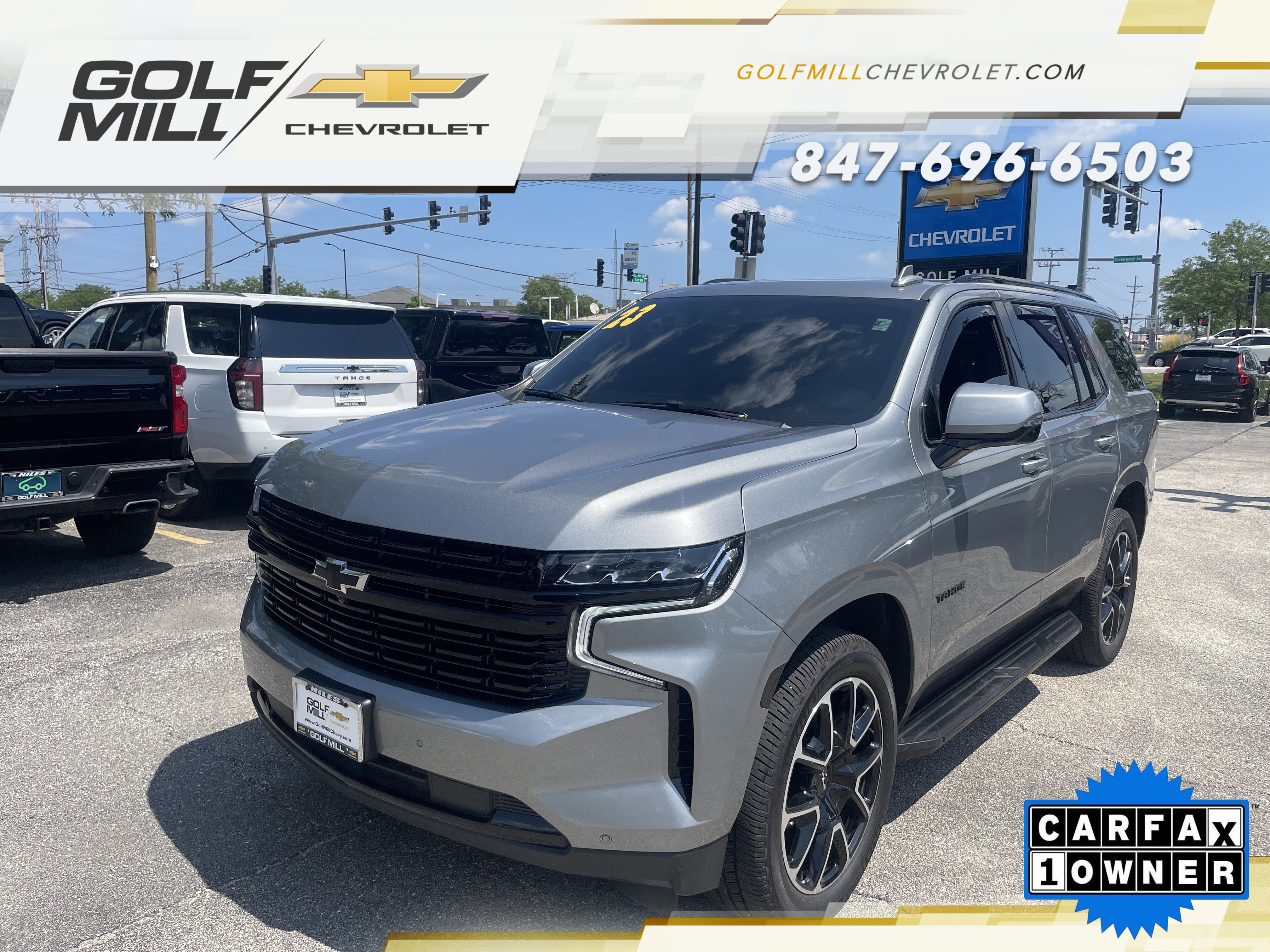 Used 2023 Chevrolet Tahoe RST w/ Luxury Package AWD/4WD image 3
