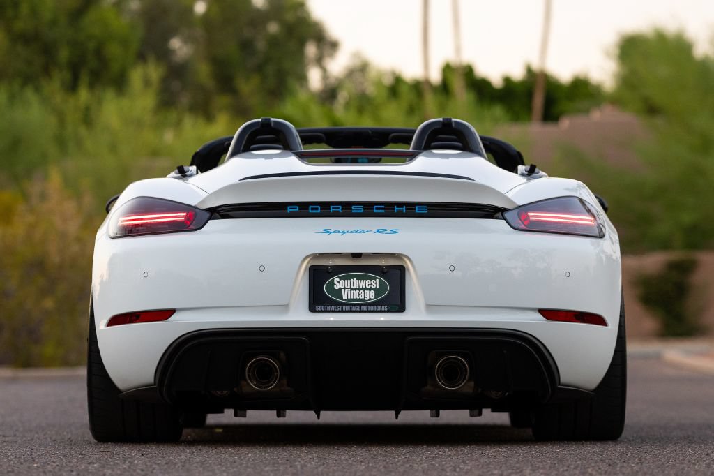 Used 2025 Porsche 718 Boxster Spyder RS w/ Weissach Package RWD image 3