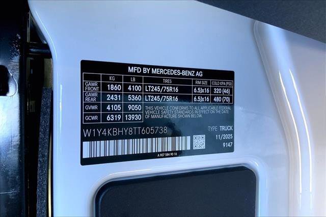 New 2026 Mercedes-Benz Sprinter 144 Cargo image 18