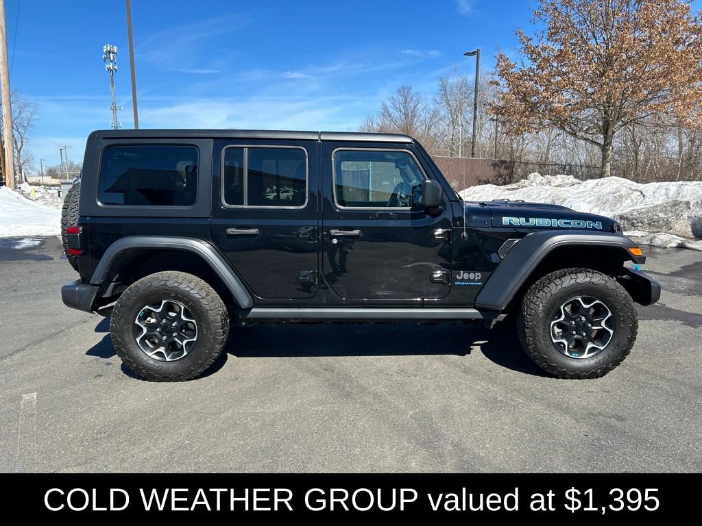 Used 2023 Jeep Wrangler Unlimited Rubicon 4xe w/ Cold Weather Group AWD/4WD image 2