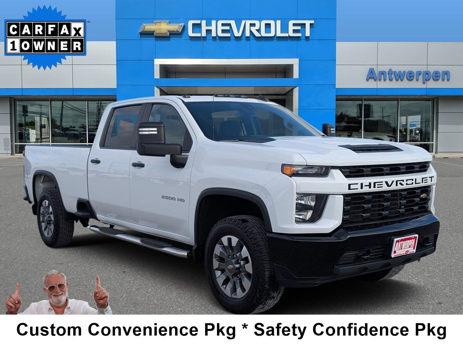 Certified 2023 Chevrolet Silverado 2500 Custom w/ Custom Convenience Package image 1