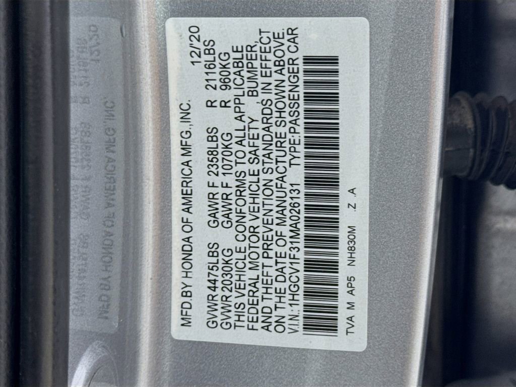 Used 2021 Honda Accord Sport image 38