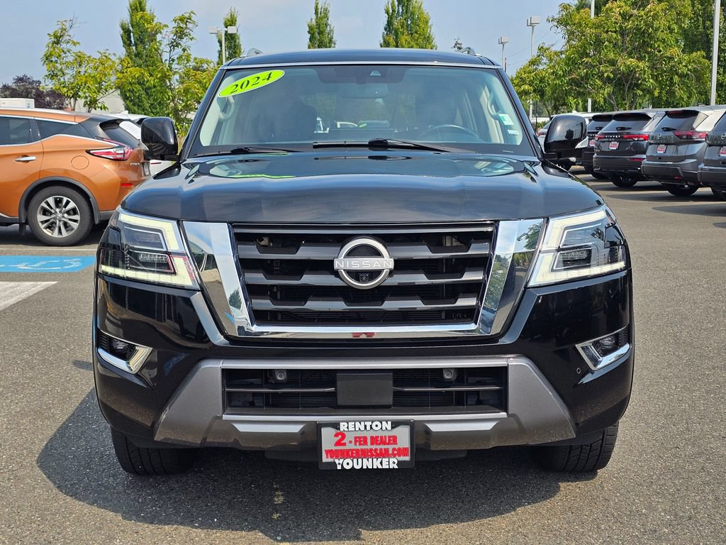 Used 2024 Nissan Armada SL w/ Captain's Chairs Package AWD/4WD image 2