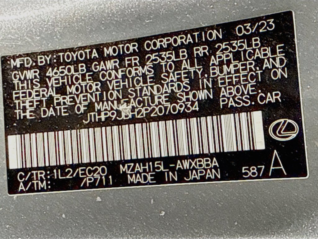 Used 2023 Lexus UX 250h AWD w/ Accessory Package (Z1) image 33