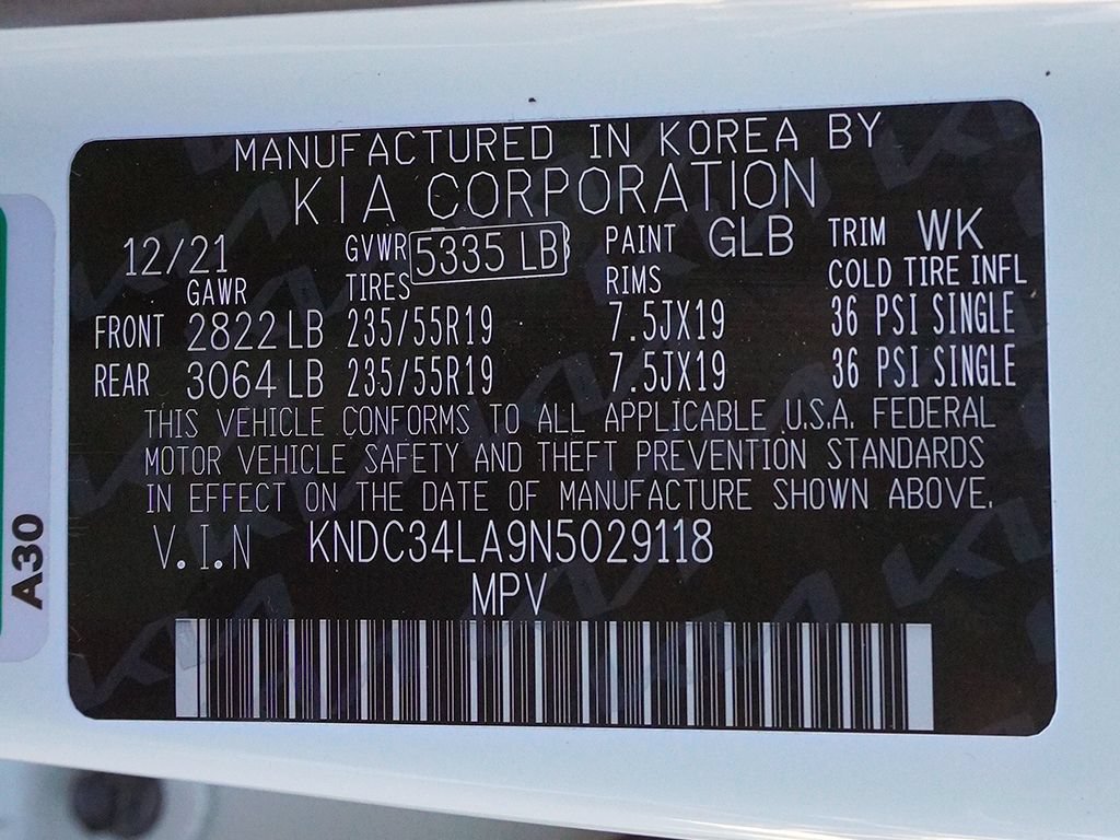Used 2022 Kia EV6 Wind RWD image 48