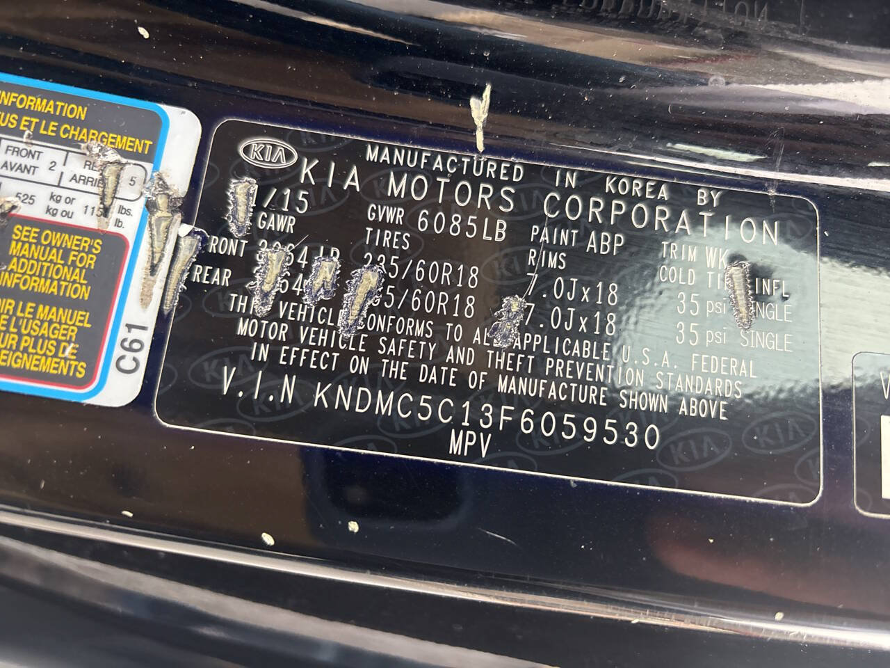 Used 2015 Kia Sedona SX FWD image 29