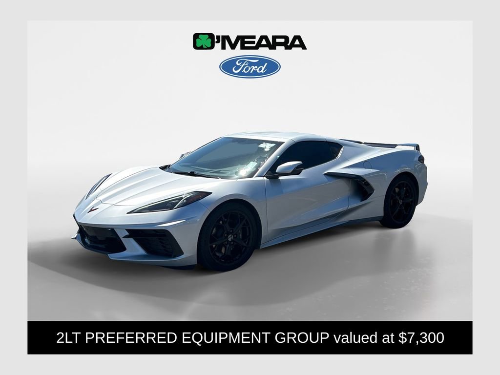 Used 2020 Chevrolet Corvette Stingray Preferred Cpe w/ 2LT Preferred Equipment Group RWD image 1