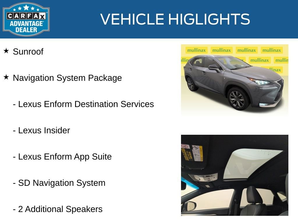 Used 2016 Lexus NX 200t FWD image 22