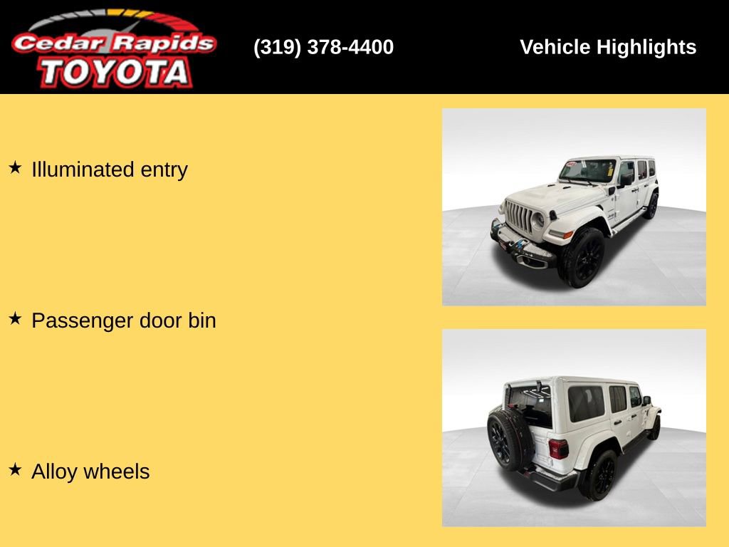 Used 2022 Jeep Wrangler Unlimited Sahara 4xe image 22