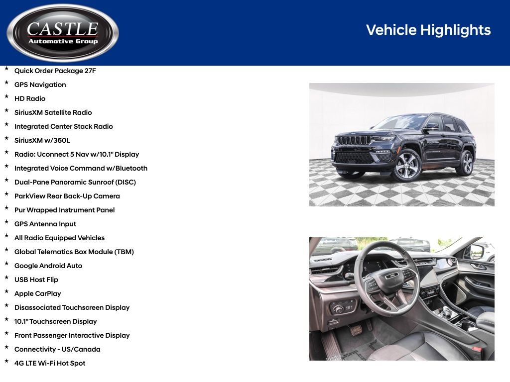 Used 2022 Jeep Grand Cherokee Limited 4xe AWD/4WD image 4