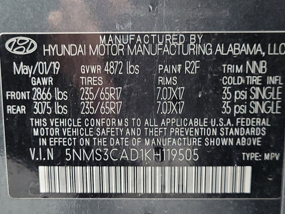 Used 2019 Hyundai Santa Fe SEL AWD/4WD image 33