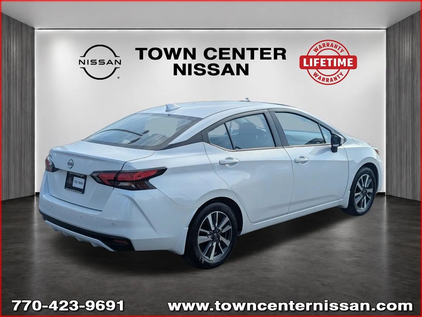 New 2025 Nissan Versa SV w/ Trunk Package FWD image 8