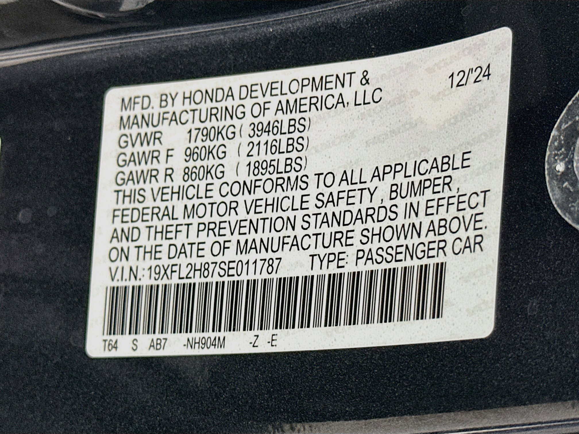 Used 2025 Honda Civic Sport image 12