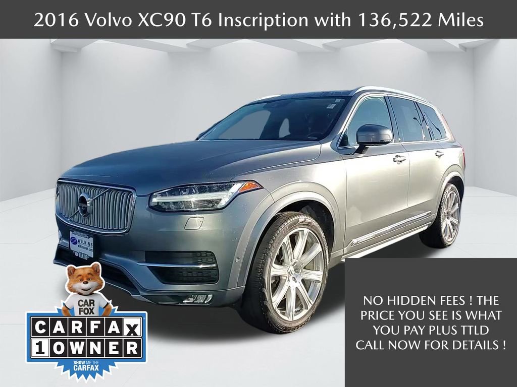 Used 2016 Volvo XC90 T6 Inscription w/ Vision Package