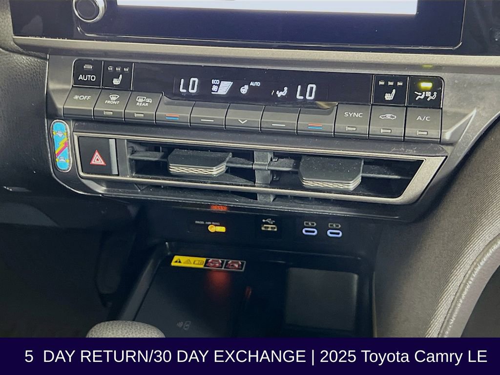Used 2025 Toyota Camry LE w/ Convenience Package FWD image 19
