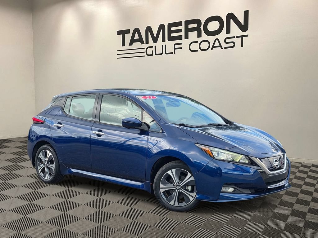 Used 2021 Nissan Leaf SL Plus FWD image 1