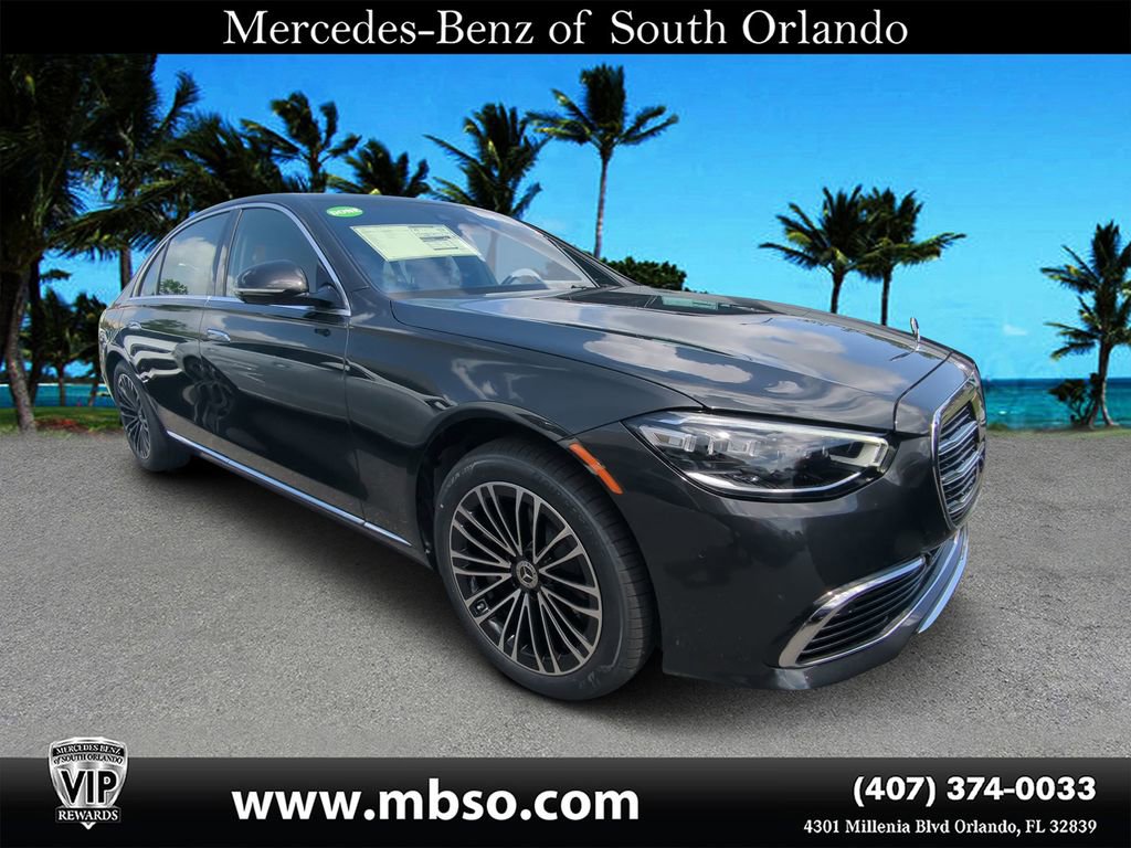 New 2025 Mercedes-Benz S 580 4MATIC Sedan