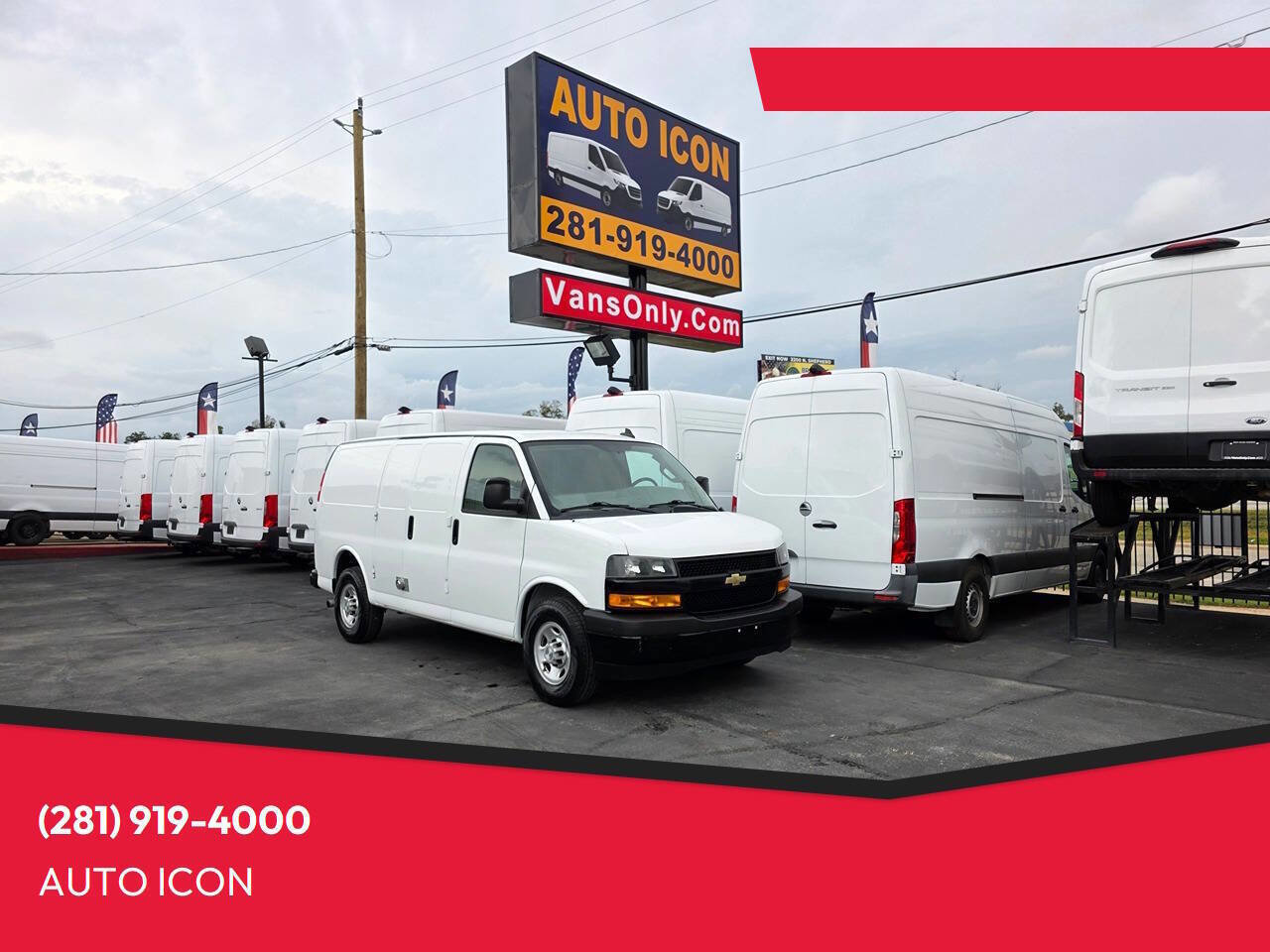 Used 2020 Chevrolet Express 2500 w/ Safety Package