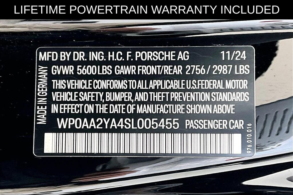 Used 2025 Porsche Panamera 4 w/ Premium Package AWD/4WD image 43