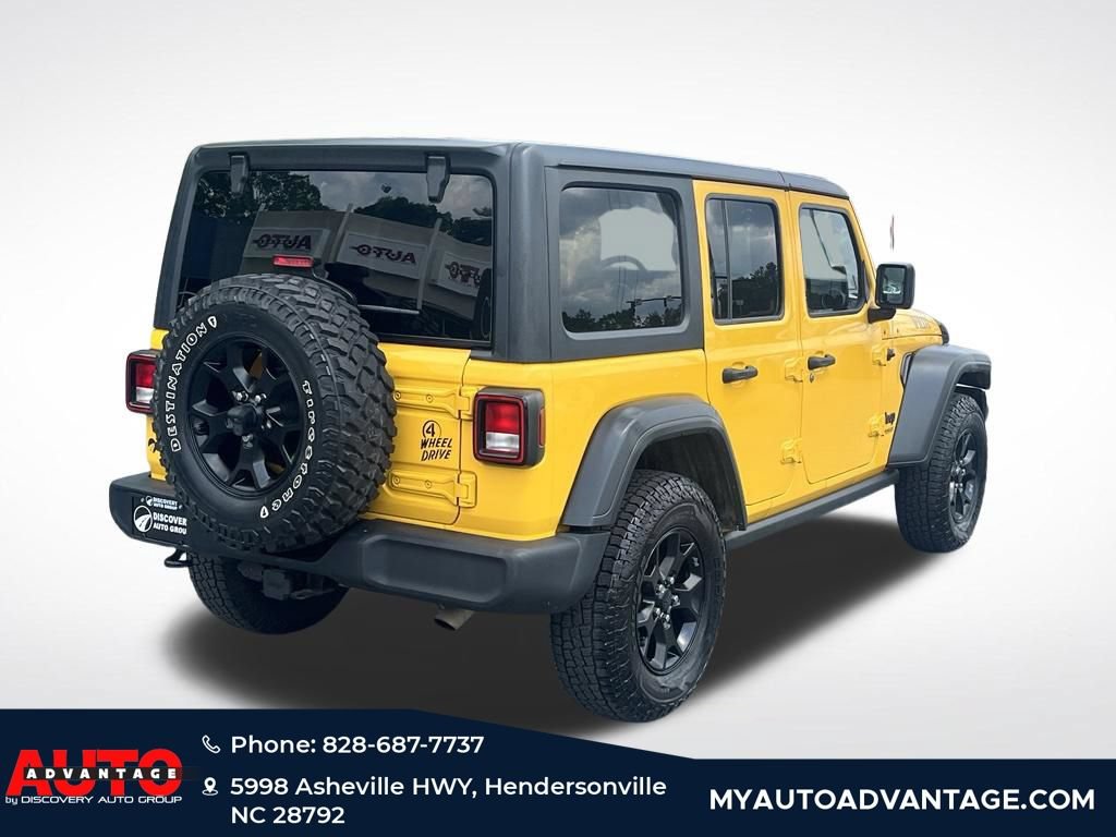 Used 2020 Jeep Wrangler Unlimited Sport AWD/4WD image 3