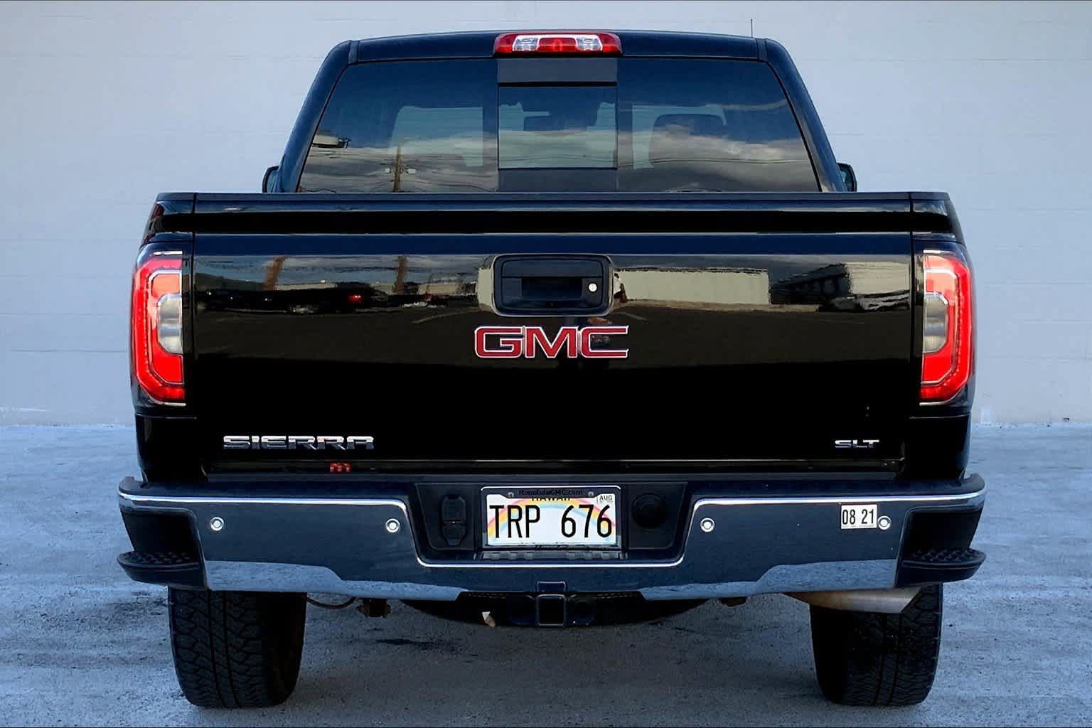Used 2018 GMC Sierra 1500 SLT w/ Enhanced Driver Alert Package RWD image 3