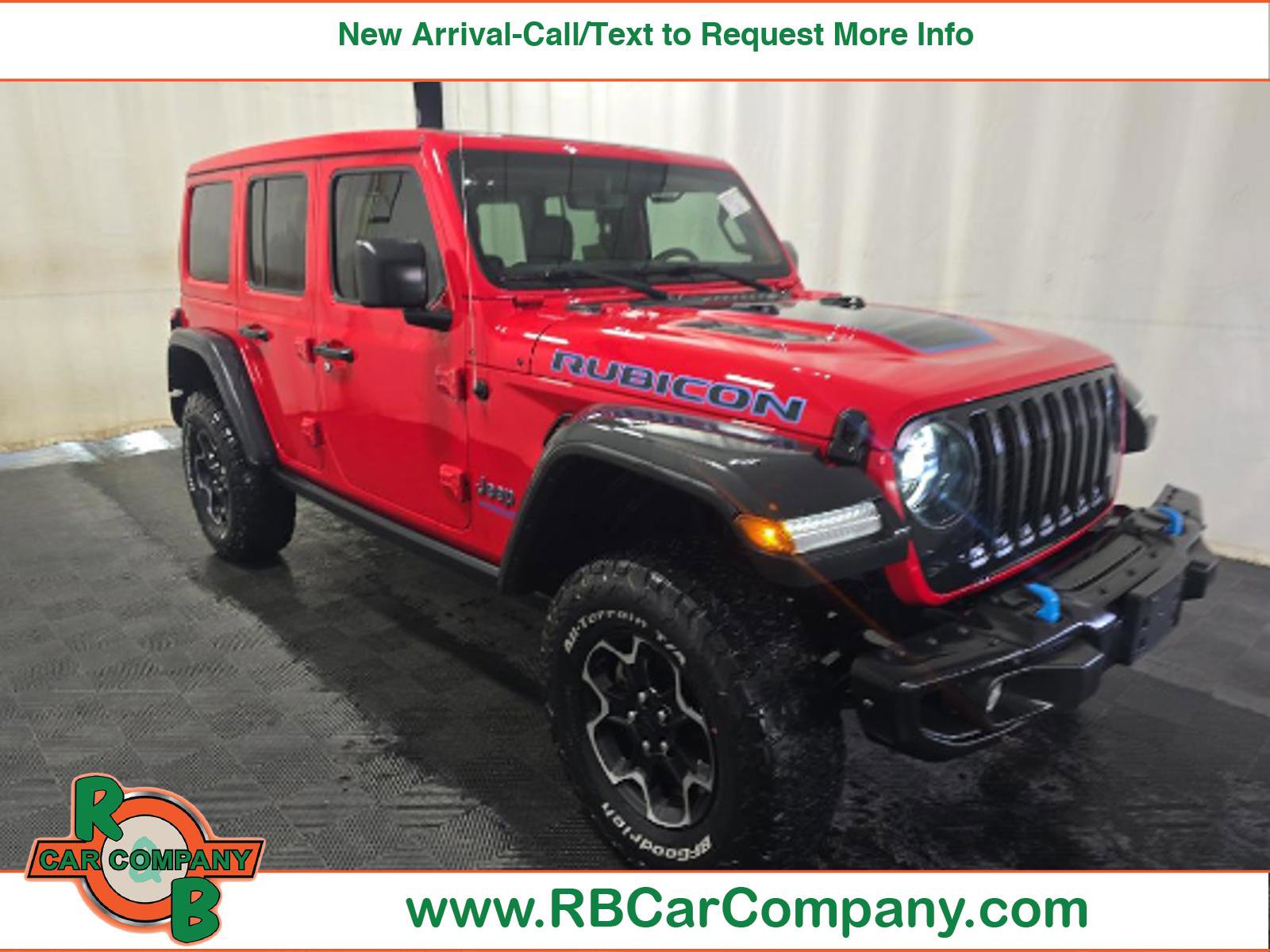 Used 2021 Jeep Wrangler Unlimited Rubicon 4xe w/ Steel Bumper Group AWD/4WD image 1