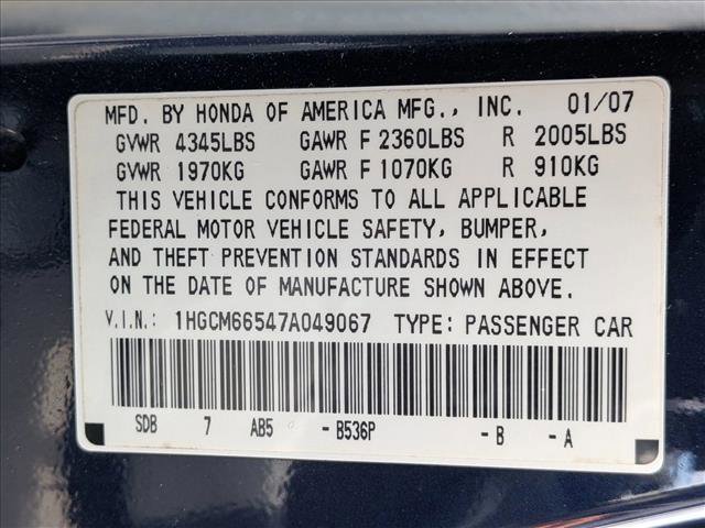 Used 2007 Honda Accord EX-L image 22