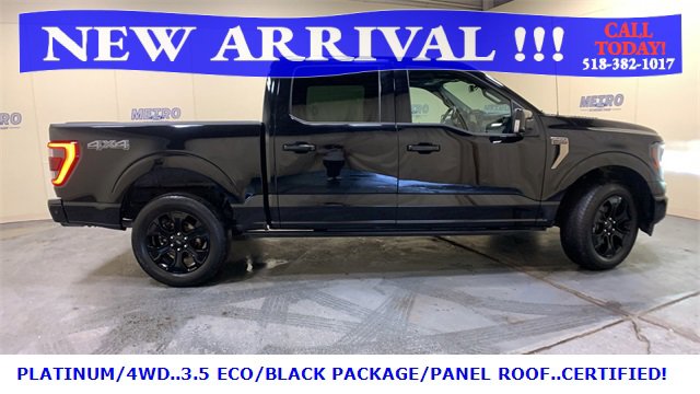 Certified 2023 Ford F150 Platinum w/ Equipment Group 701A High image 2