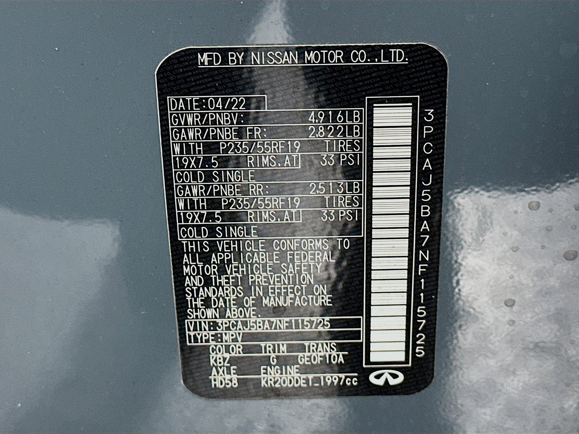 Used 2022 INFINITI QX50 Luxe image 12