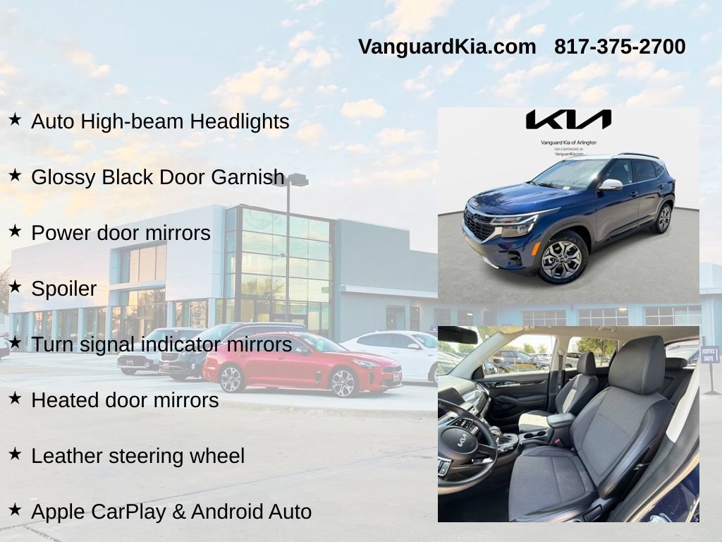 Certified 2024 Kia Seltos S FWD image 12