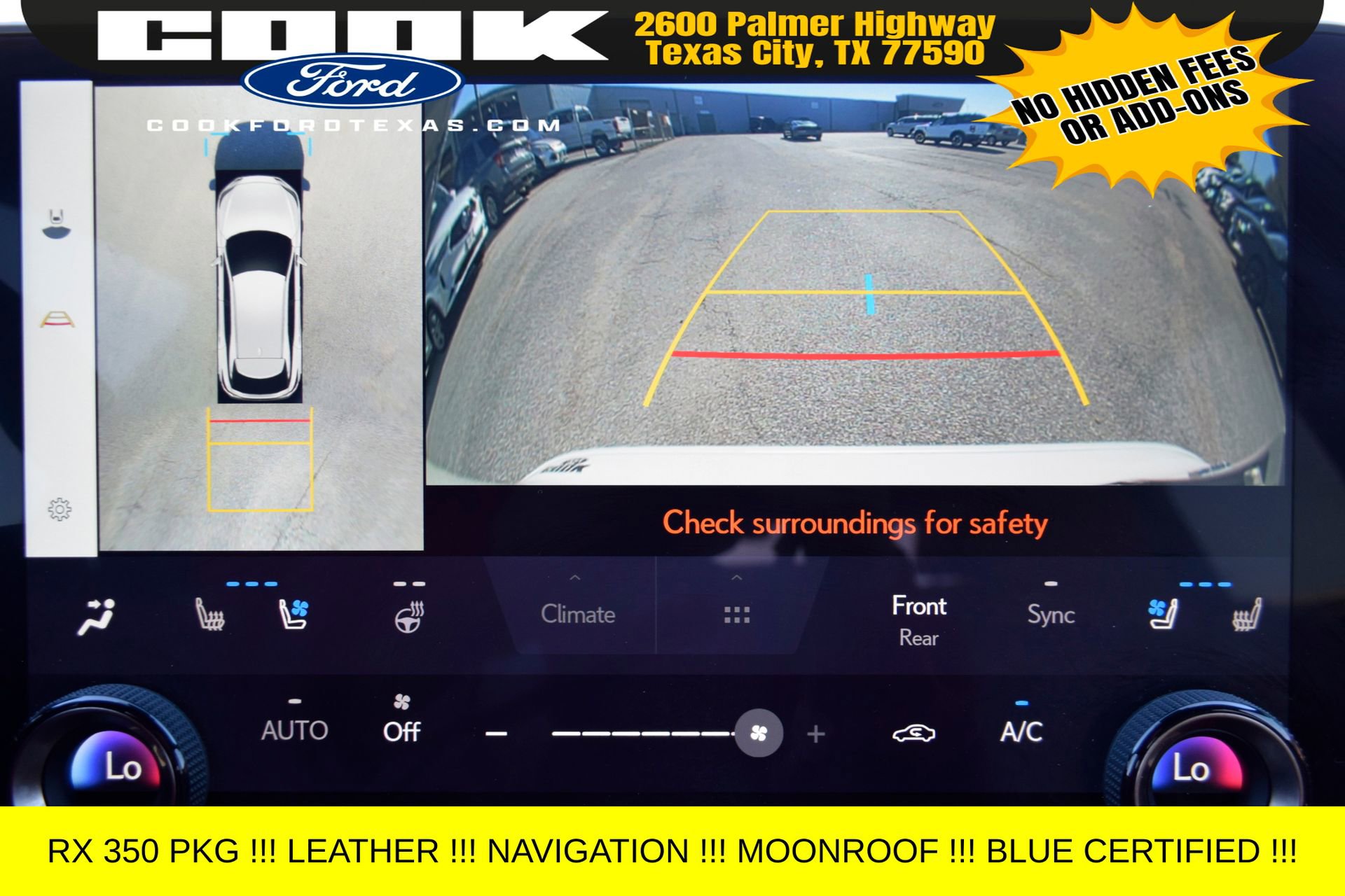 Used 2023 Lexus RX 350 Premium Plus w/ Cold Area Package image 13