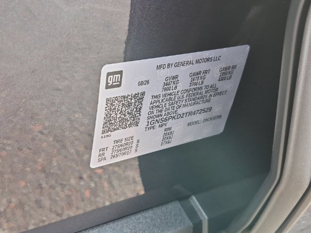 New 2026 Chevrolet Tahoe Z71 AWD/4WD image 37