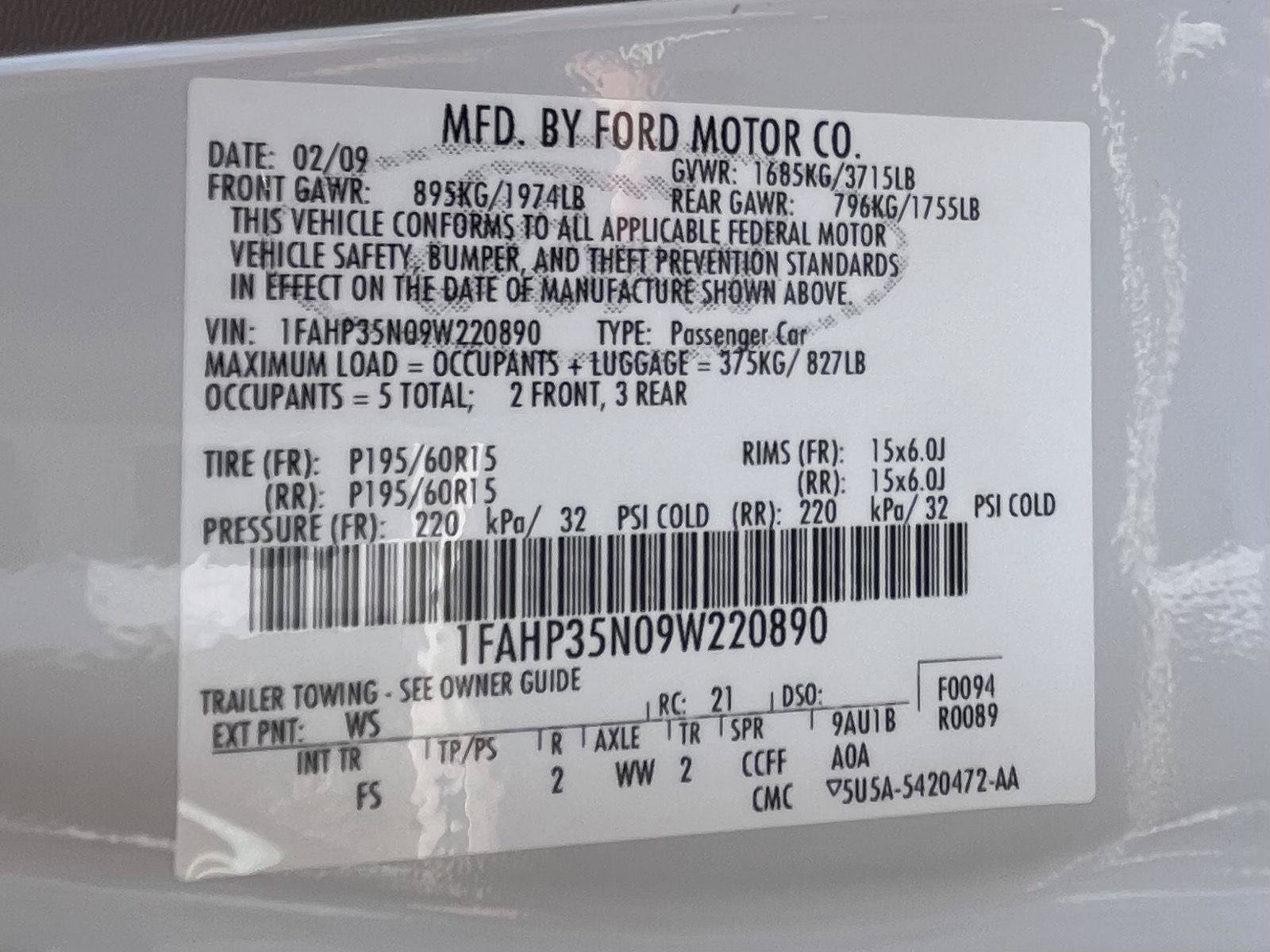 Used 2009 Ford Focus SE FWD image 31