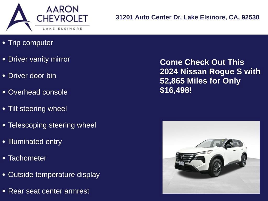 Used 2024 Nissan Rogue S image 25