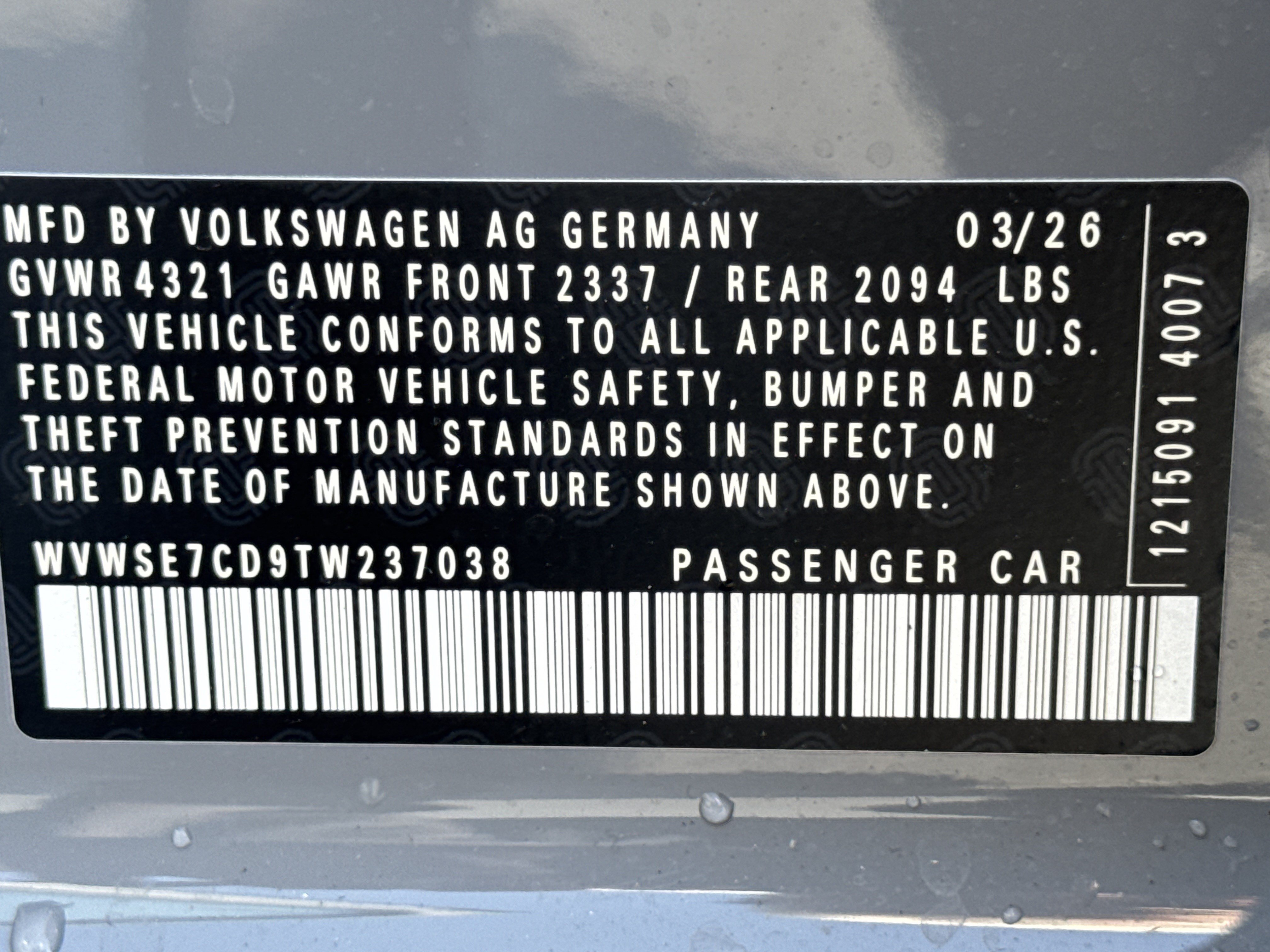 New 2026 Volkswagen Golf SE FWD image 35
