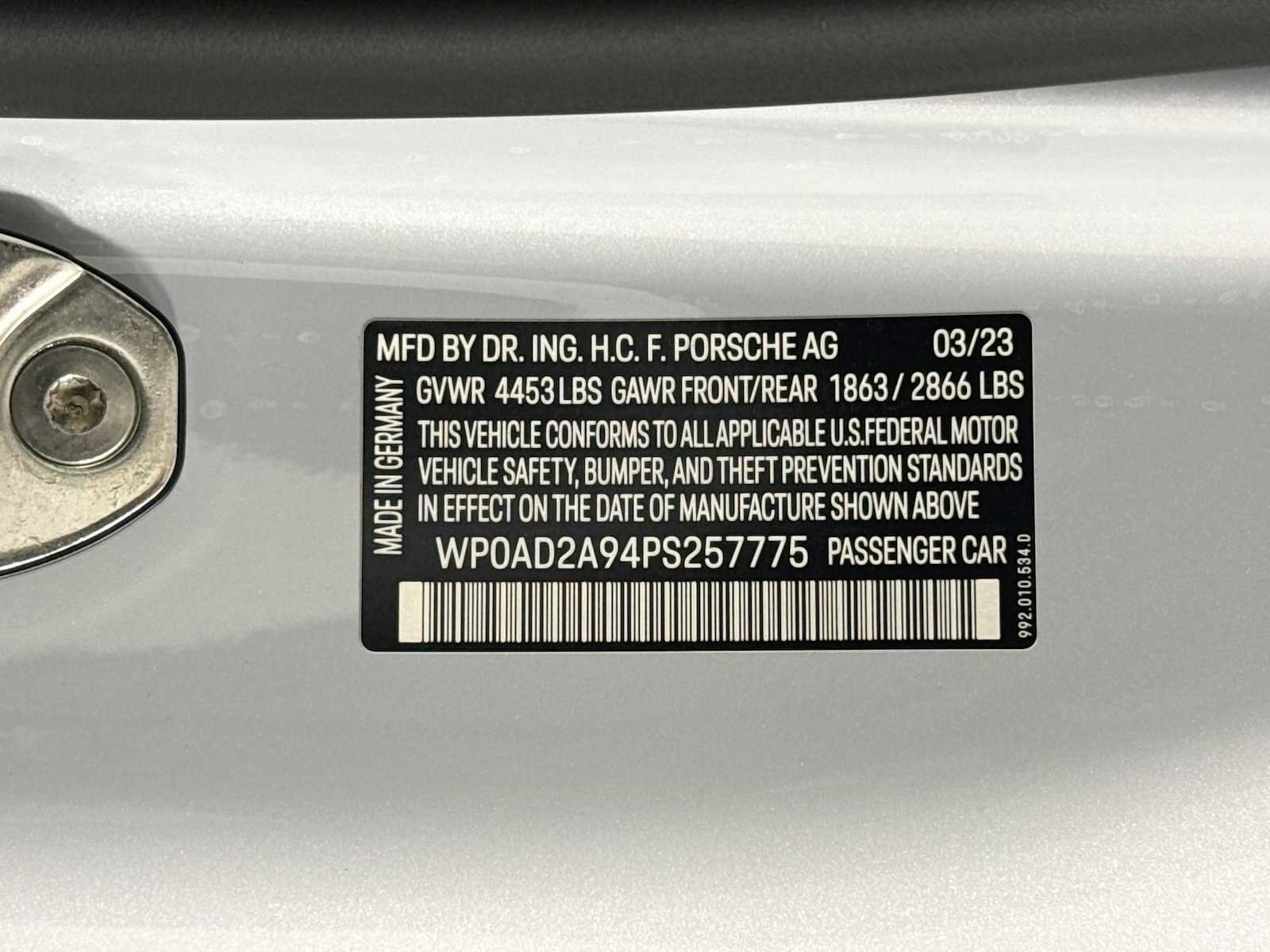 Certified 2023 Porsche 911 Turbo S AWD/4WD image 32