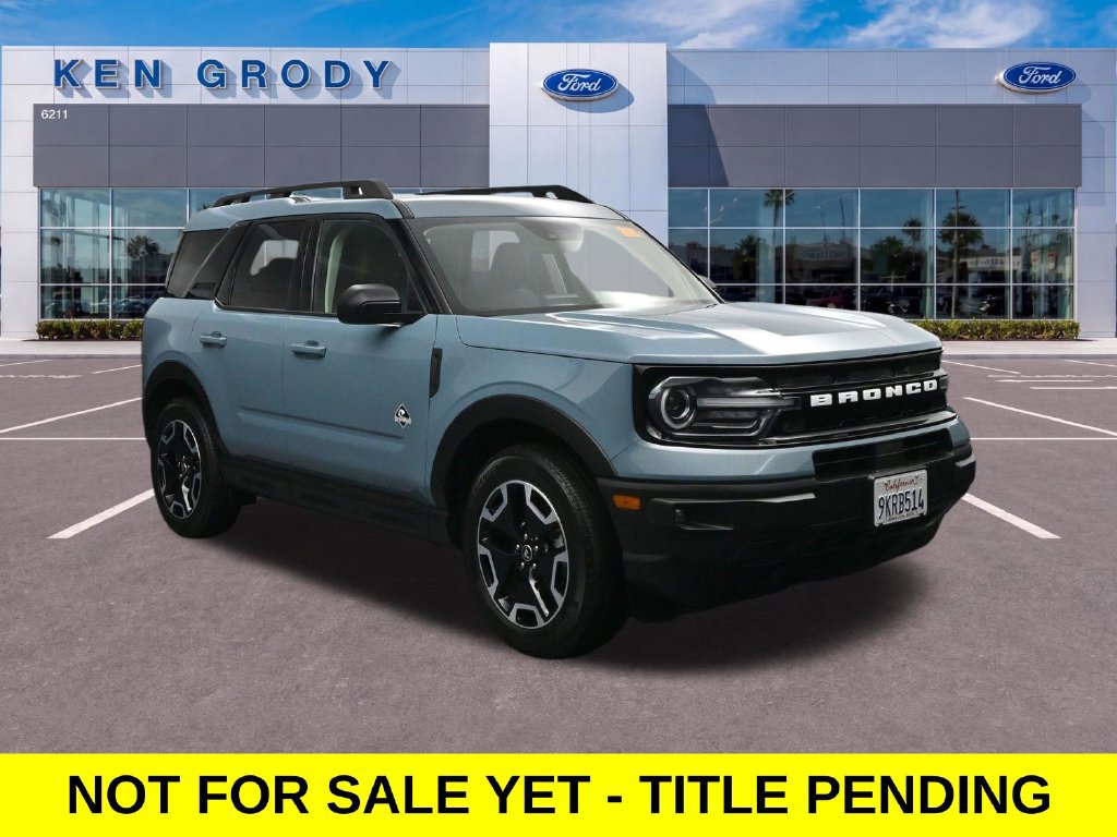 Certified 2023 Ford Bronco Sport Outer Banks w/ Tech Package AWD/4WD 360° Tour
