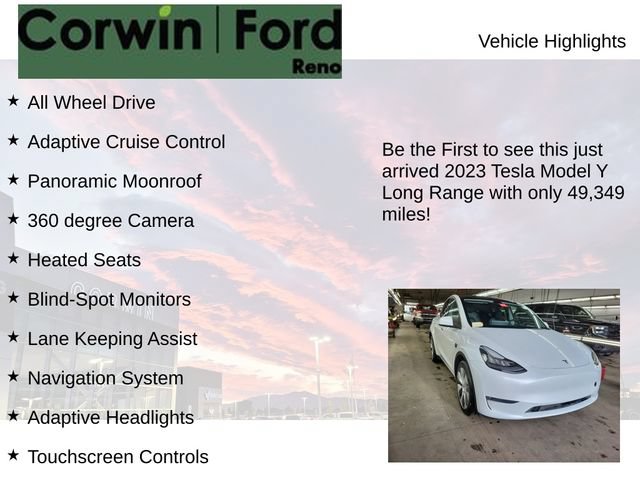 Used 2023 Tesla Model Y Long Range AWD/4WD image 4