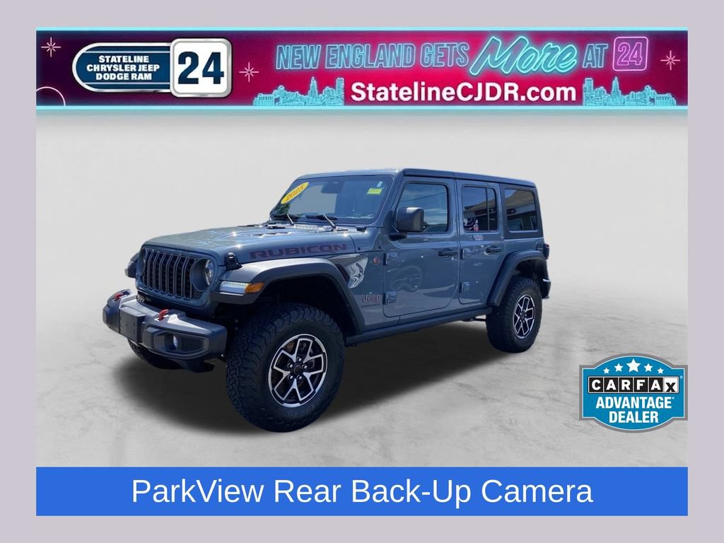 Certified 2025 Jeep Wrangler Unlimited Rubicon w/ Dual Top Group