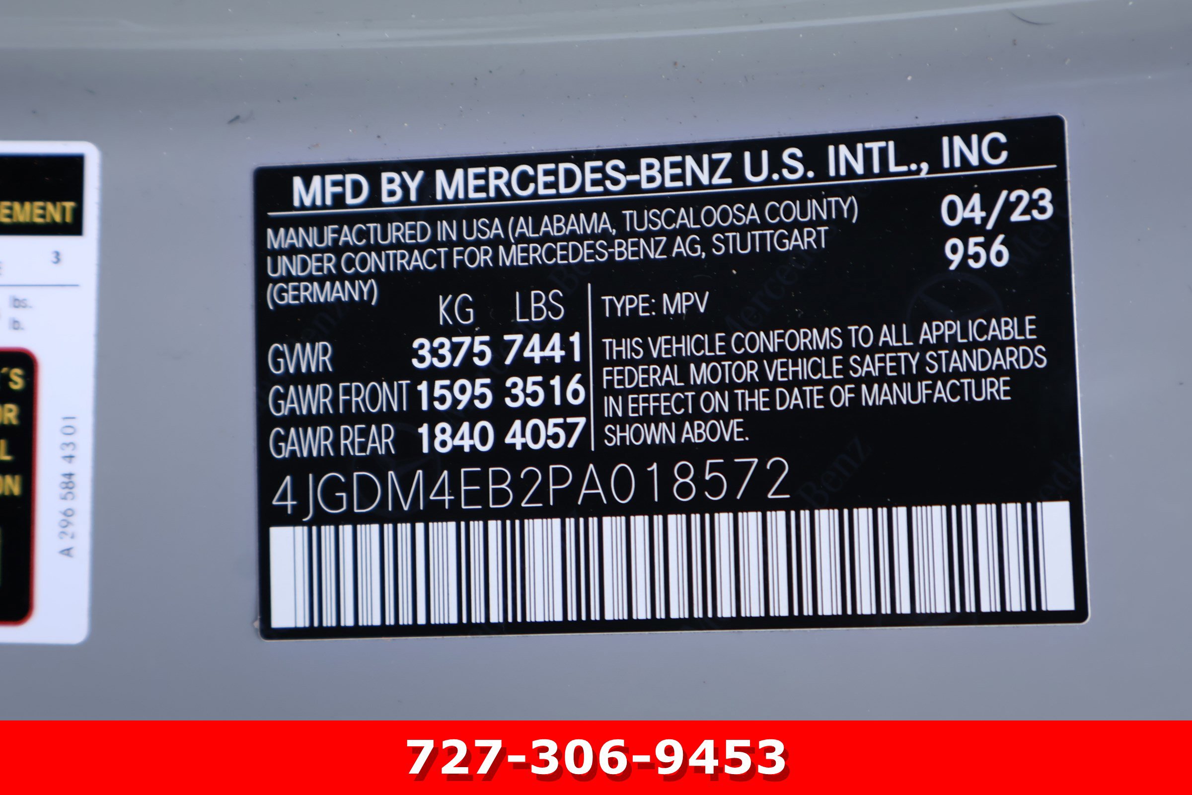 Used 2023 Mercedes-Benz EQS 580 4MATIC SUV image 31