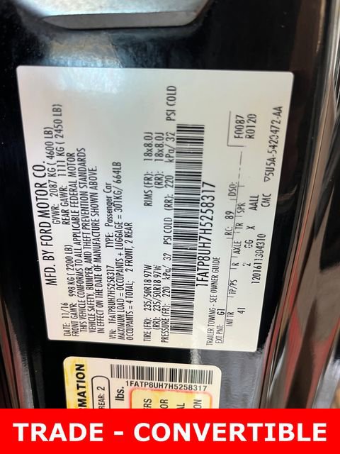 Used 2017 Ford Mustang Premium image 23