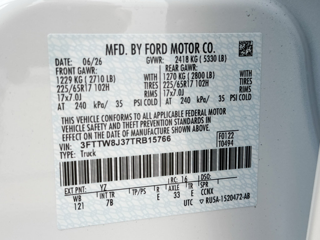 New 2026 Ford Maverick XLT w/ Equipment Group 301A AWD/4WD image 28