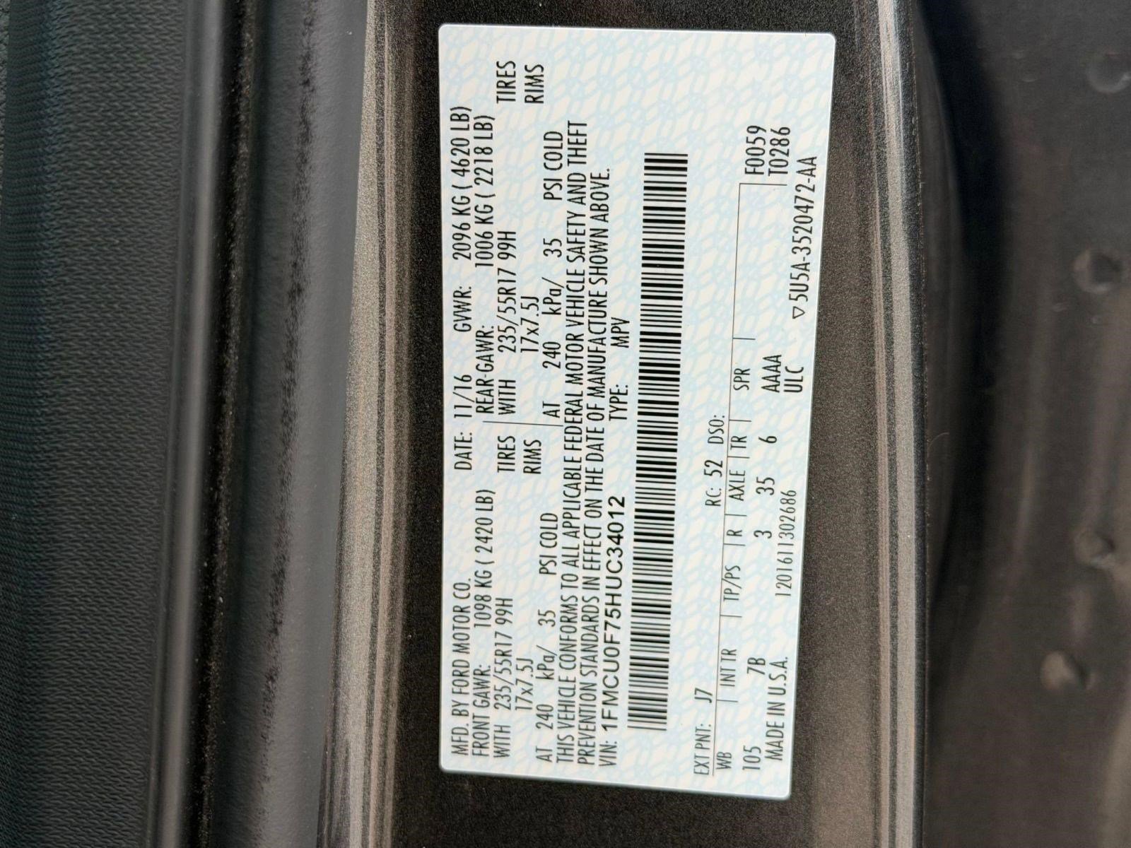 Used 2017 Ford Escape S image 18